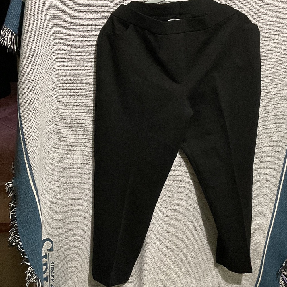 Susan Graver Classic Black Pants